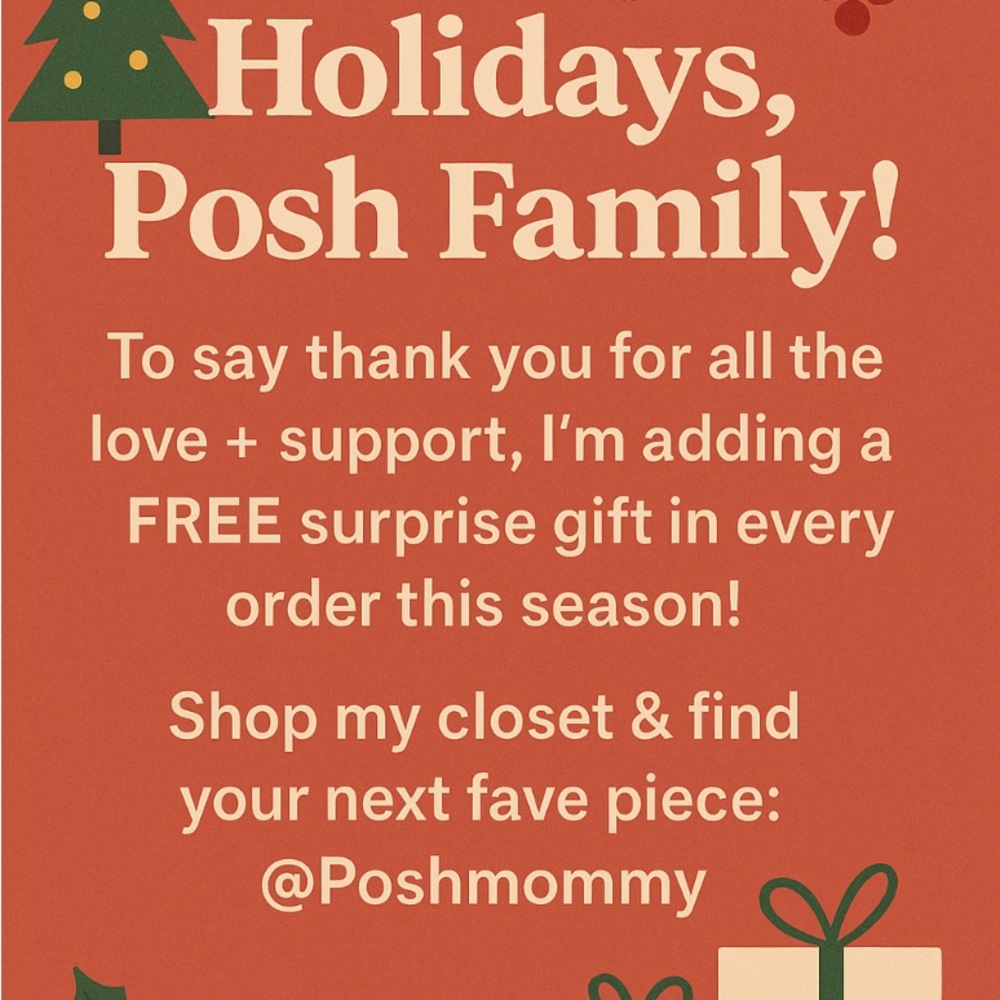 Festive Holiday Decor Banner in Red